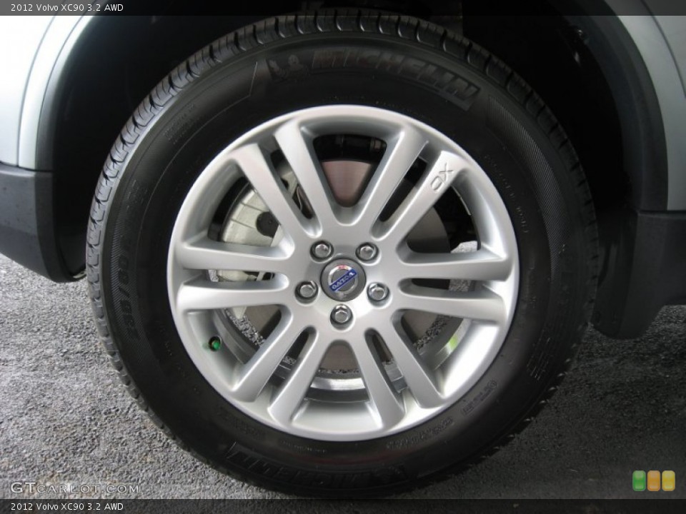 2012 Volvo XC90 3.2 AWD Wheel and Tire Photo #54662241