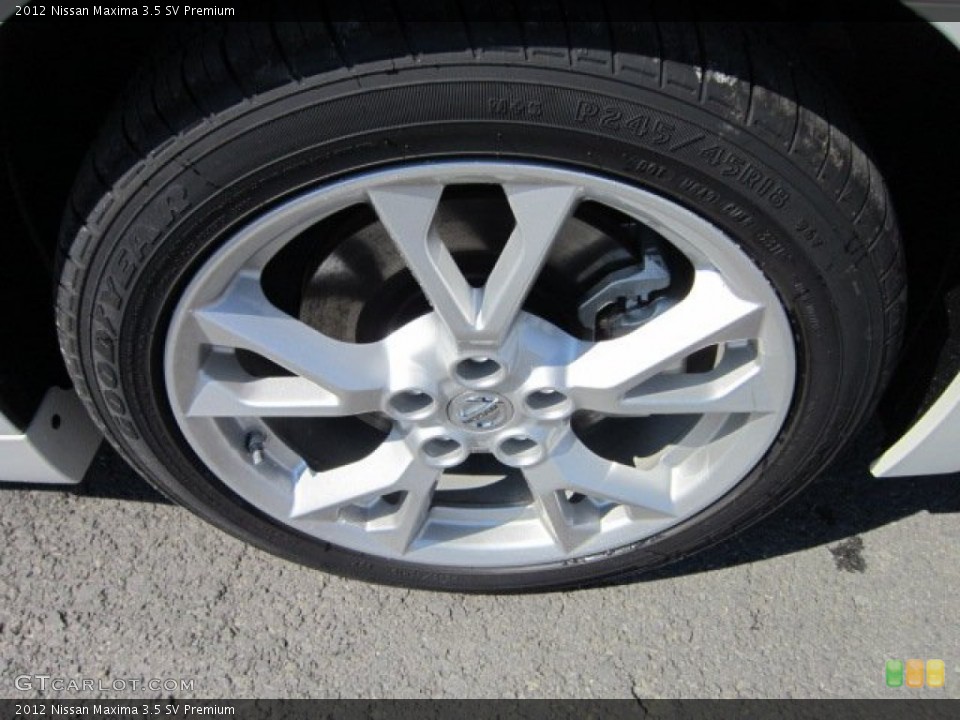2012 Nissan Maxima 3.5 SV Premium Wheel and Tire Photo #54662335