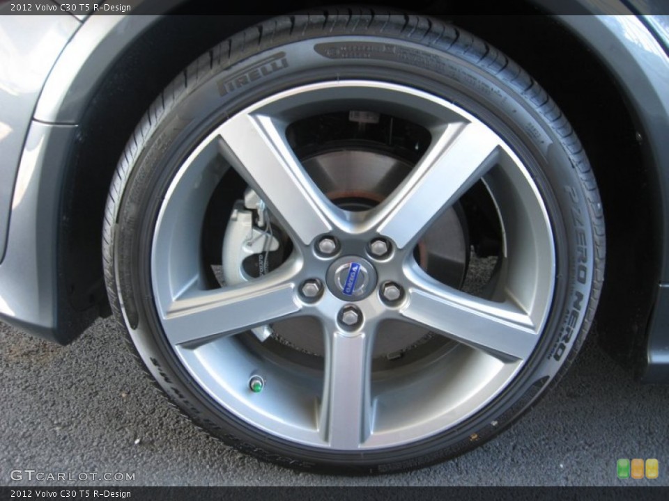 2012 Volvo C30 T5 R-Design Wheel and Tire Photo #54662515
