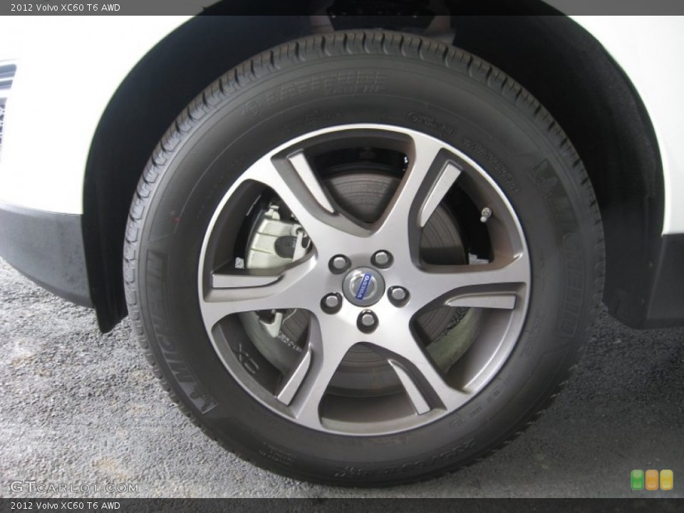 2012 Volvo XC60 T6 AWD Wheel and Tire Photo #54663036