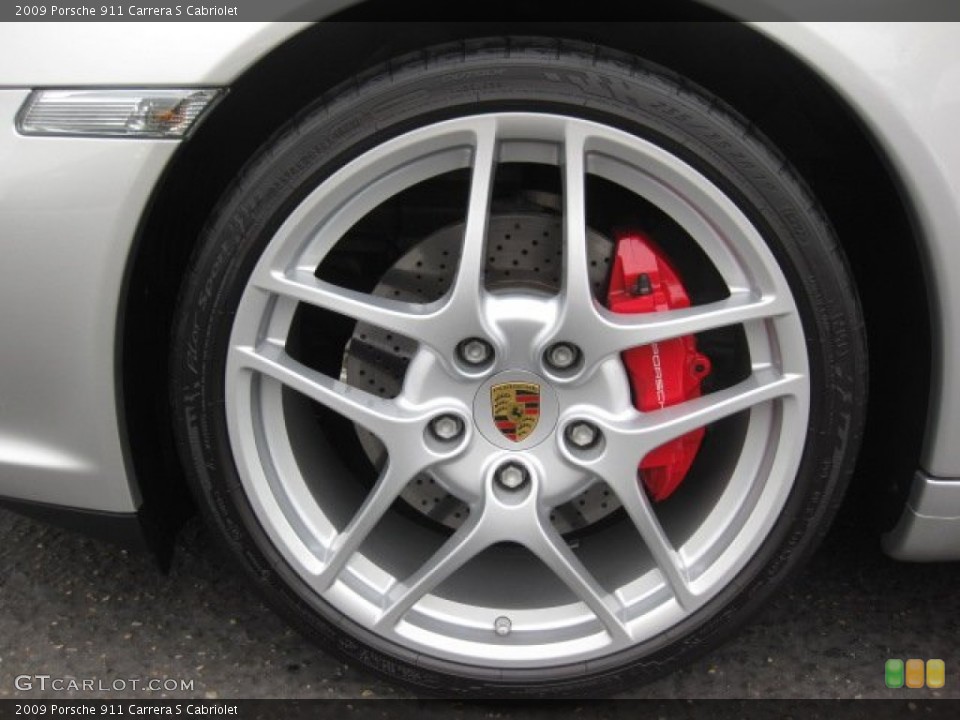 2009 Porsche 911 Carrera S Cabriolet Wheel and Tire Photo #54663887