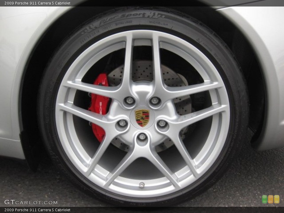 2009 Porsche 911 Carrera S Cabriolet Wheel and Tire Photo #54663897