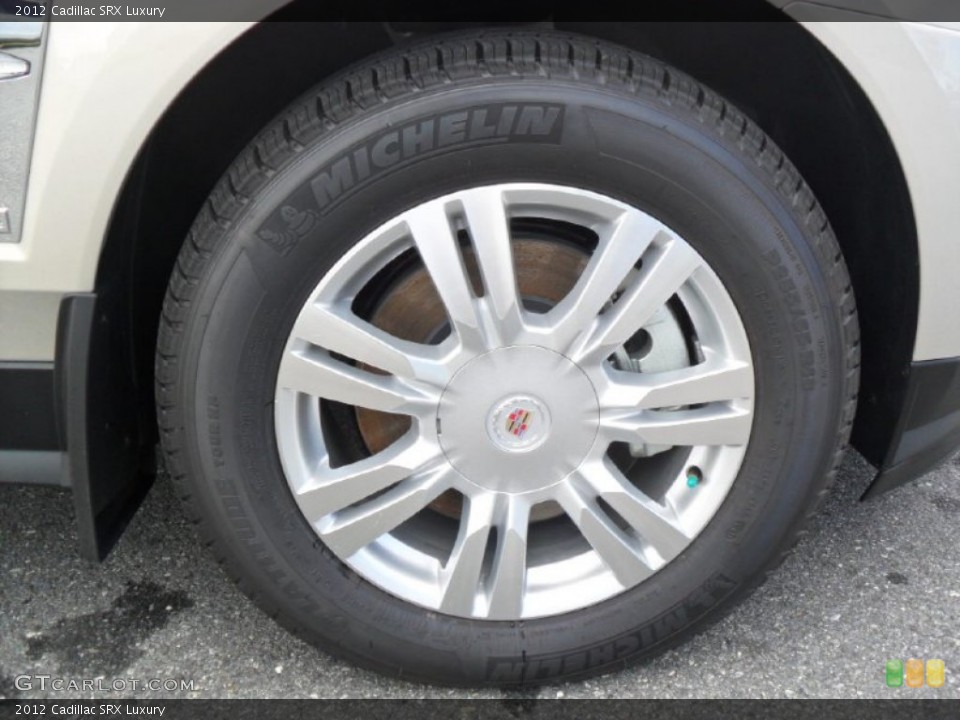 2012 Cadillac SRX Luxury Wheel and Tire Photo #54664602