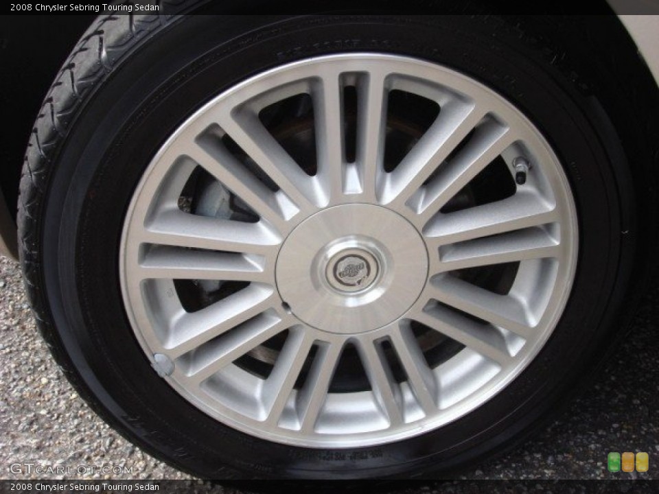 2008 Chrysler Sebring Touring Sedan Wheel and Tire Photo #54665004