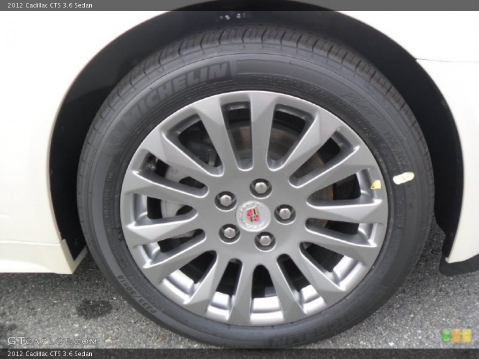 2012 Cadillac CTS 3.6 Sedan Wheel and Tire Photo #54665292