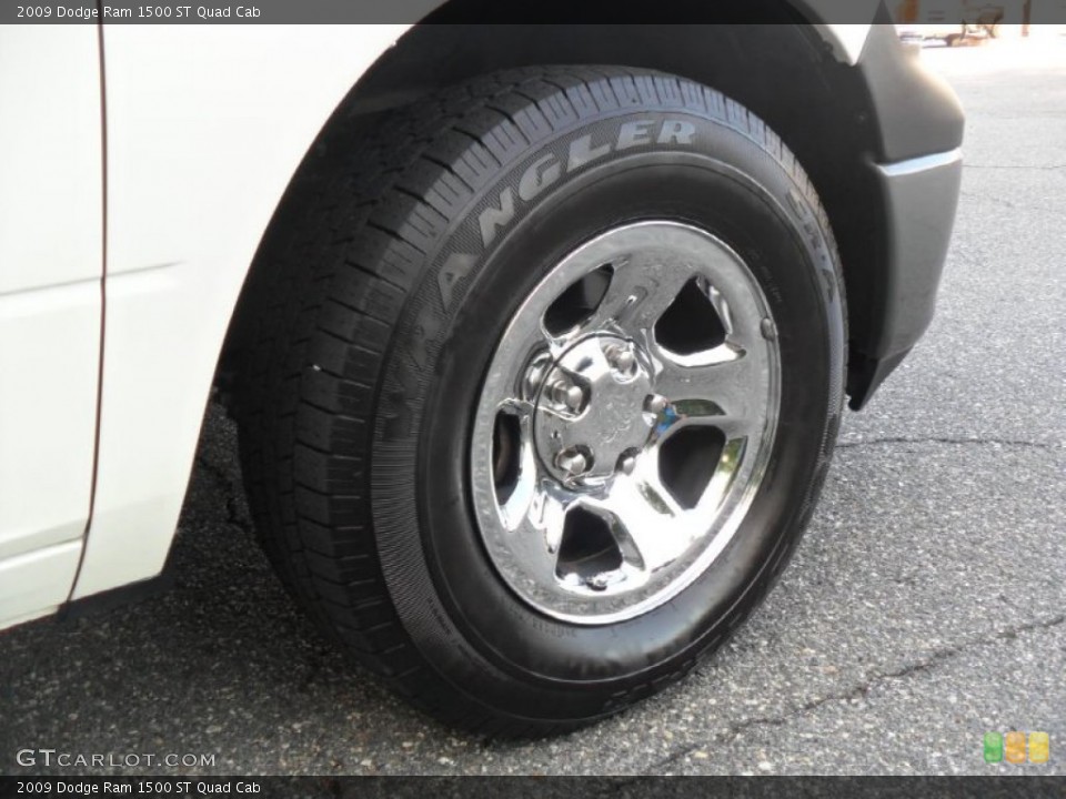 2009 Dodge Ram 1500 ST Quad Cab Wheel and Tire Photo #54666150
