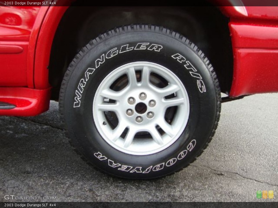 2003 Dodge Durango SLT 4x4 Wheel and Tire Photo #54677196