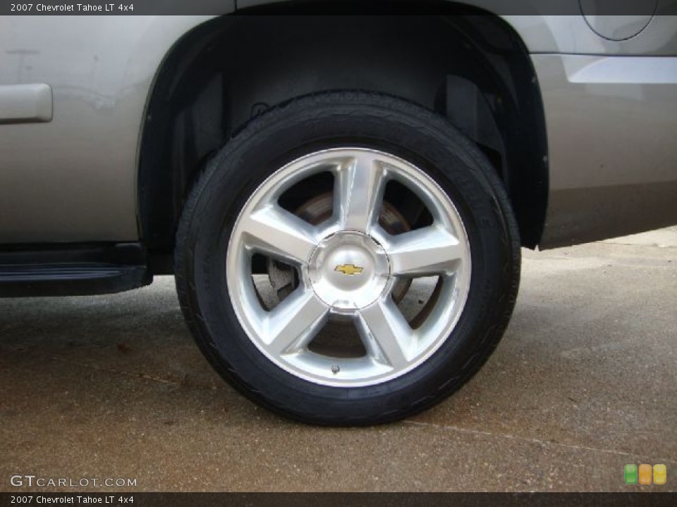 2007 Chevrolet Tahoe LT 4x4 Wheel and Tire Photo #54677562