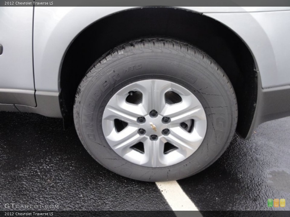 2012 Chevrolet Traverse LS Wheel and Tire Photo #54678939