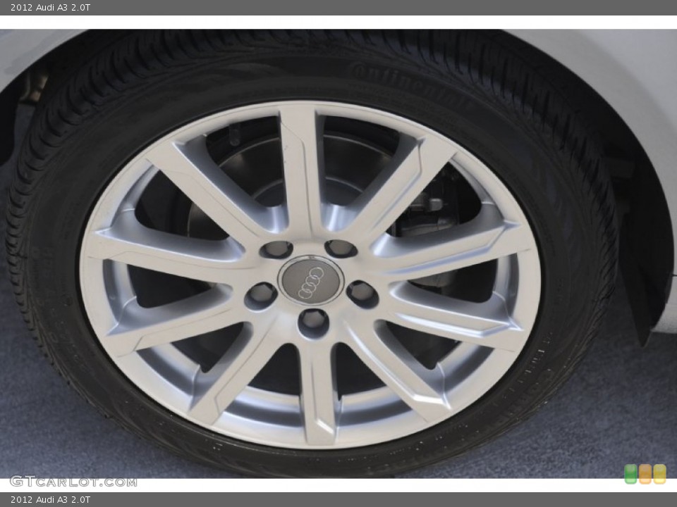 2012 Audi A3 2.0T Wheel and Tire Photo #54688600