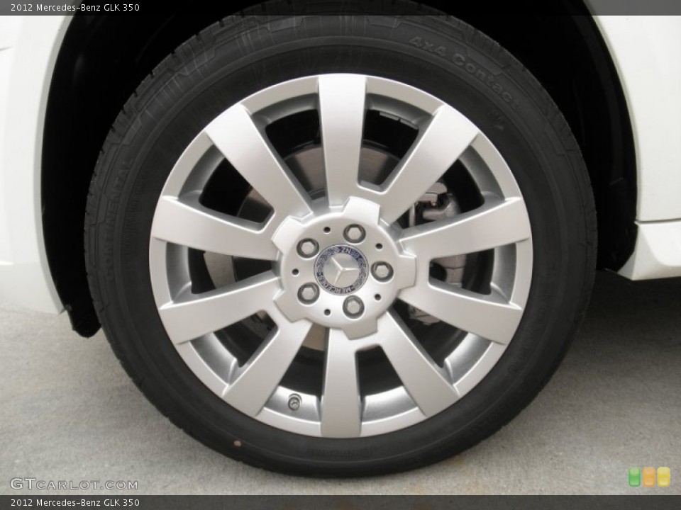 2012 Mercedes-Benz GLK 350 Wheel and Tire Photo #54690244