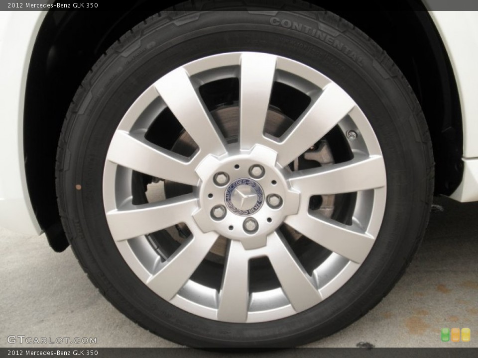 2012 Mercedes-Benz GLK 350 Wheel and Tire Photo #54690517
