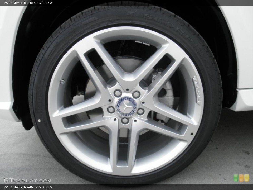 2012 Mercedes-Benz GLK 350 Wheel and Tire Photo #54690610