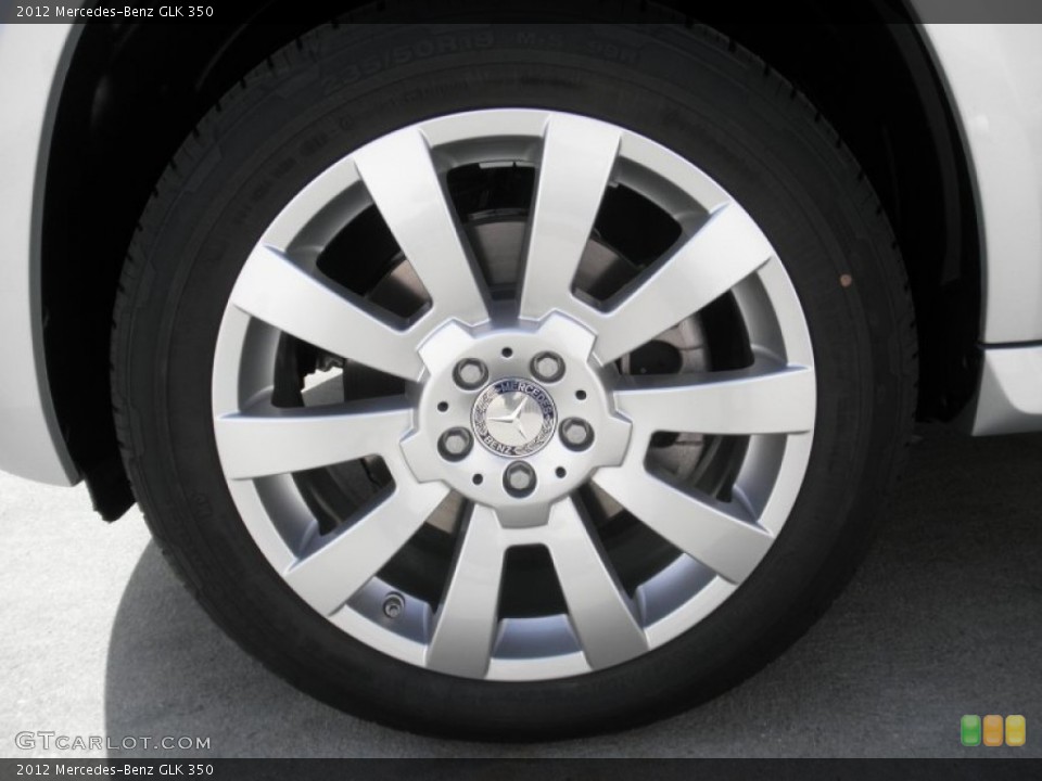 2012 Mercedes-Benz GLK 350 Wheel and Tire Photo #54690699