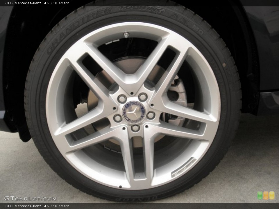 2012 Mercedes-Benz GLK 350 4Matic Wheel and Tire Photo #54691060