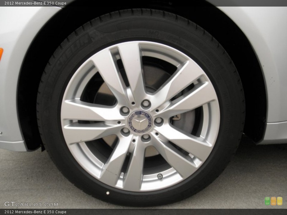 2012 Mercedes-Benz E 350 Coupe Wheel and Tire Photo #54691156