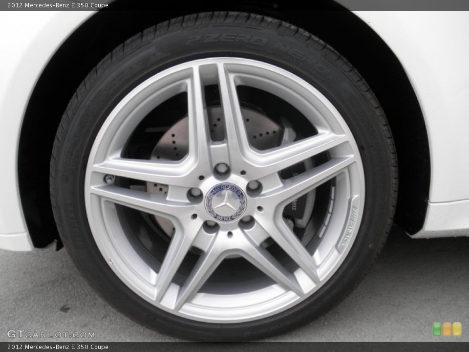 2012 Mercedes-Benz E 350 Coupe Wheel and Tire Photo #54691246