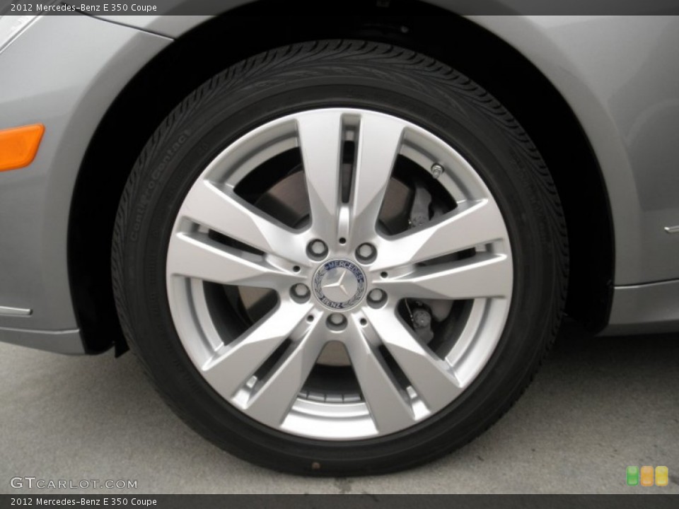 2012 Mercedes-Benz E 350 Coupe Wheel and Tire Photo #54691336