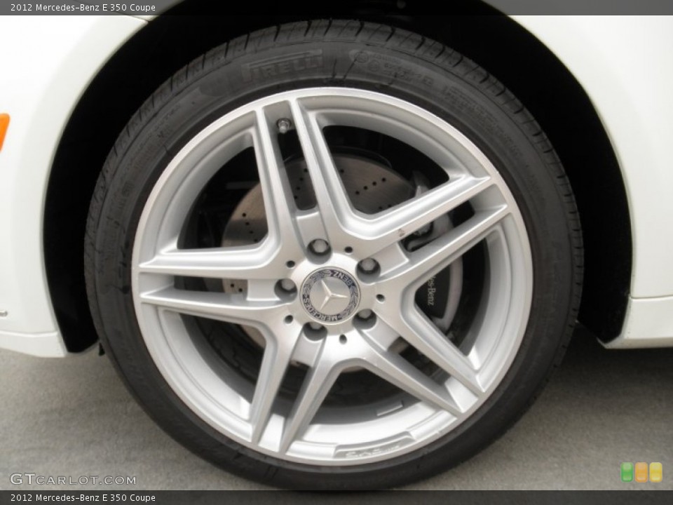 2012 Mercedes-Benz E 350 Coupe Wheel and Tire Photo #54691514
