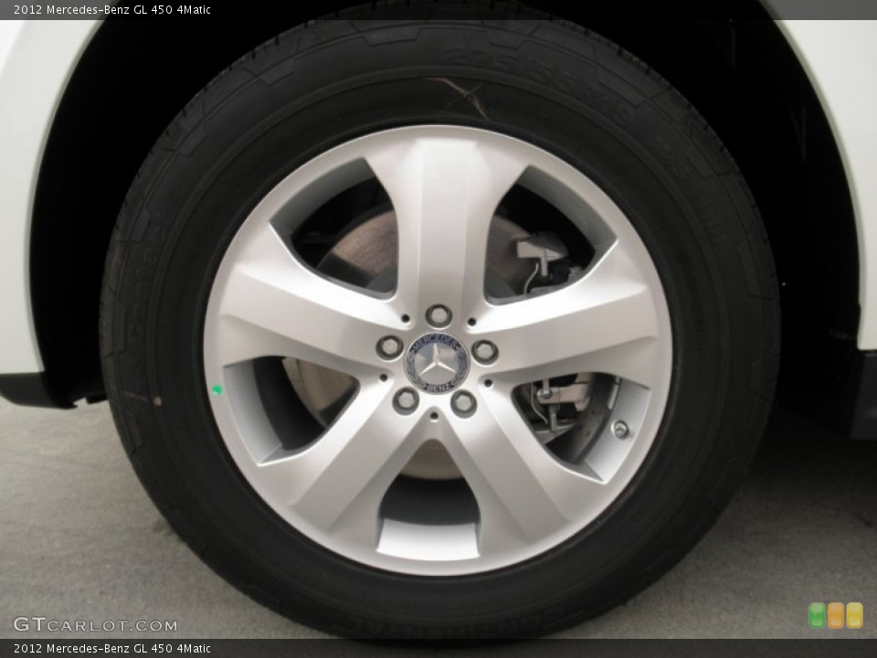 2012 Mercedes-Benz GL 450 4Matic Wheel and Tire Photo #54691699
