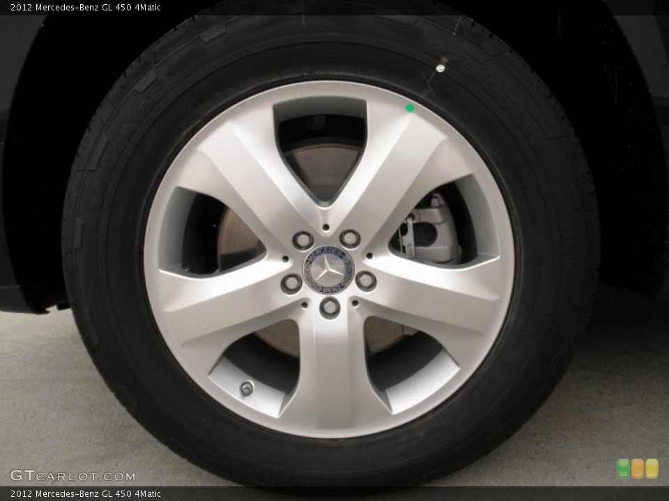 2012 Mercedes-Benz GL 450 4Matic Wheel and Tire Photo #54691789