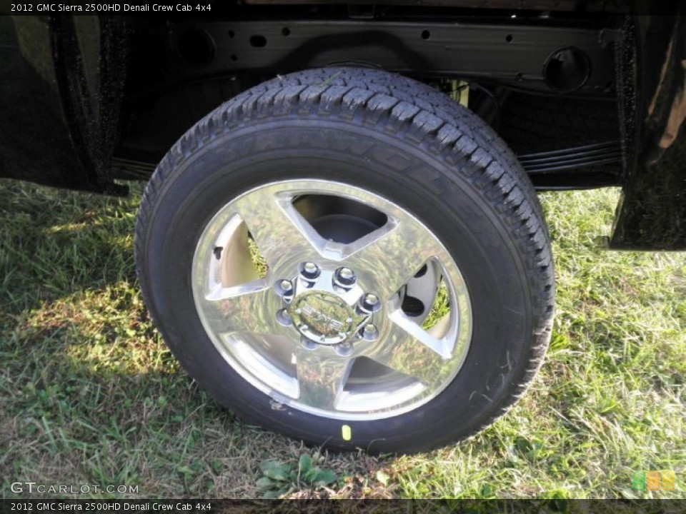 2012 GMC Sierra 2500HD Denali Crew Cab 4x4 Wheel and Tire Photo #54696726