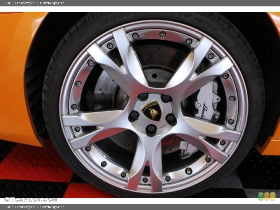 2006 Lamborghini Gallardo Spyder Wheel and Tire Photo #54698917