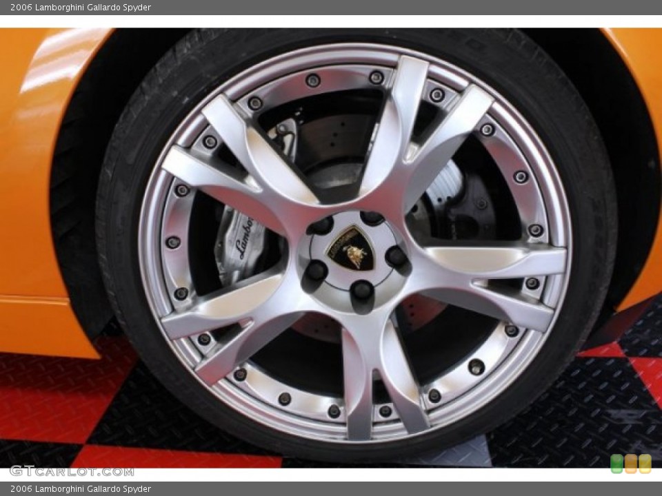 2006 Lamborghini Gallardo Spyder Wheel and Tire Photo #54698926