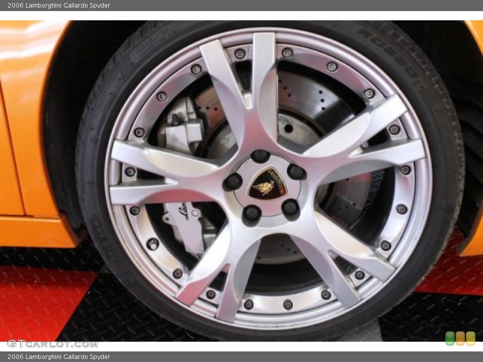 2006 Lamborghini Gallardo Spyder Wheel and Tire Photo #54698944
