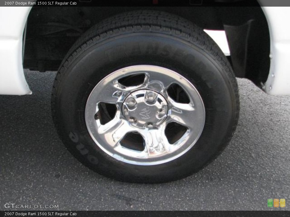 2007 Dodge Ram 1500 SLT Regular Cab Wheel and Tire Photo #54699580