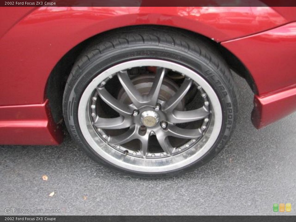 2002 Ford Focus Custom Wheel and Tire Photo #54699916