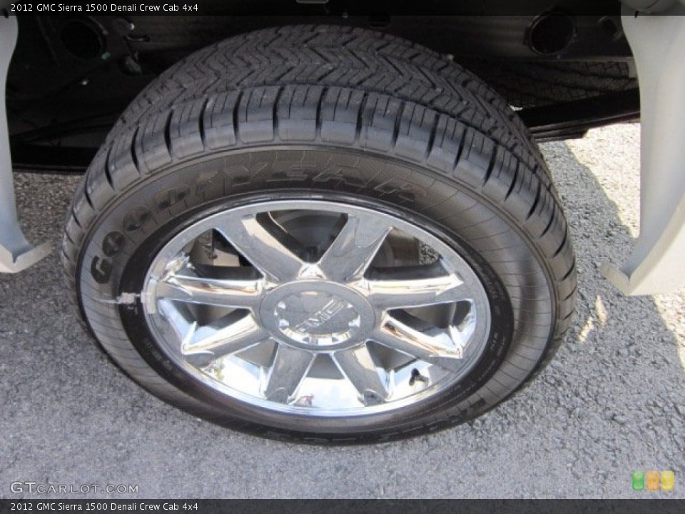 2012 GMC Sierra 1500 Denali Crew Cab 4x4 Wheel and Tire Photo #54701662