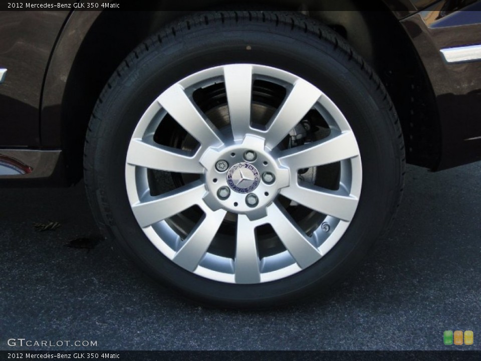 2012 Mercedes-Benz GLK 350 4Matic Wheel and Tire Photo #54704818