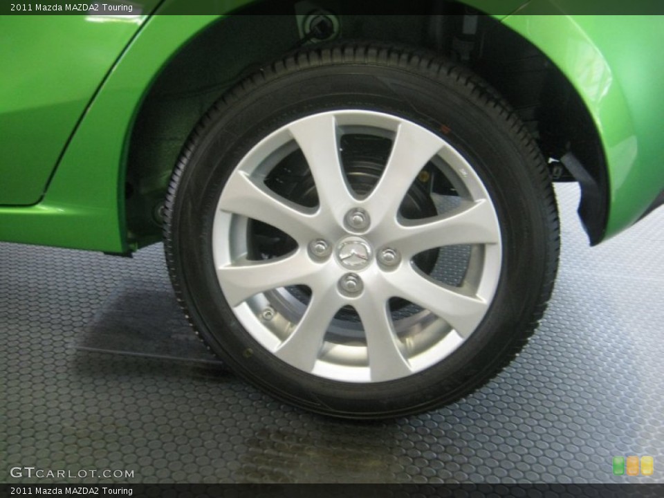 2011 Mazda MAZDA2 Touring Wheel and Tire Photo #54706234