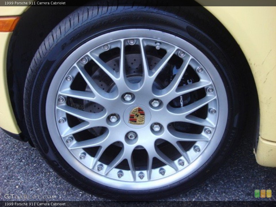 1999 Porsche 911 Carrera Cabriolet Wheel and Tire Photo #54708931