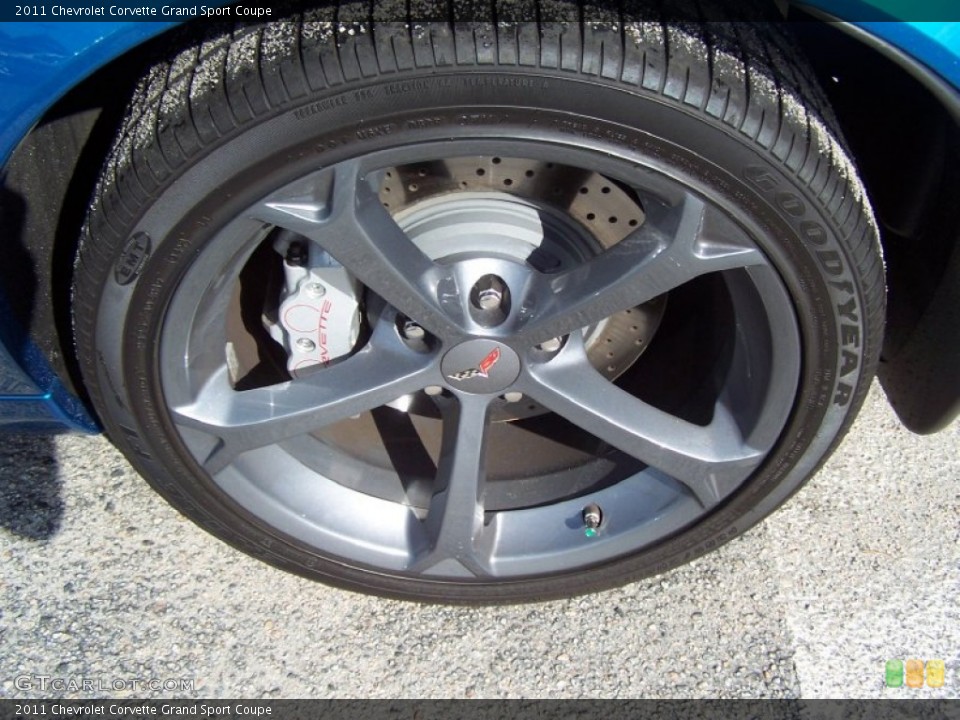 2011 Chevrolet Corvette Grand Sport Coupe Wheel and Tire Photo #54711877