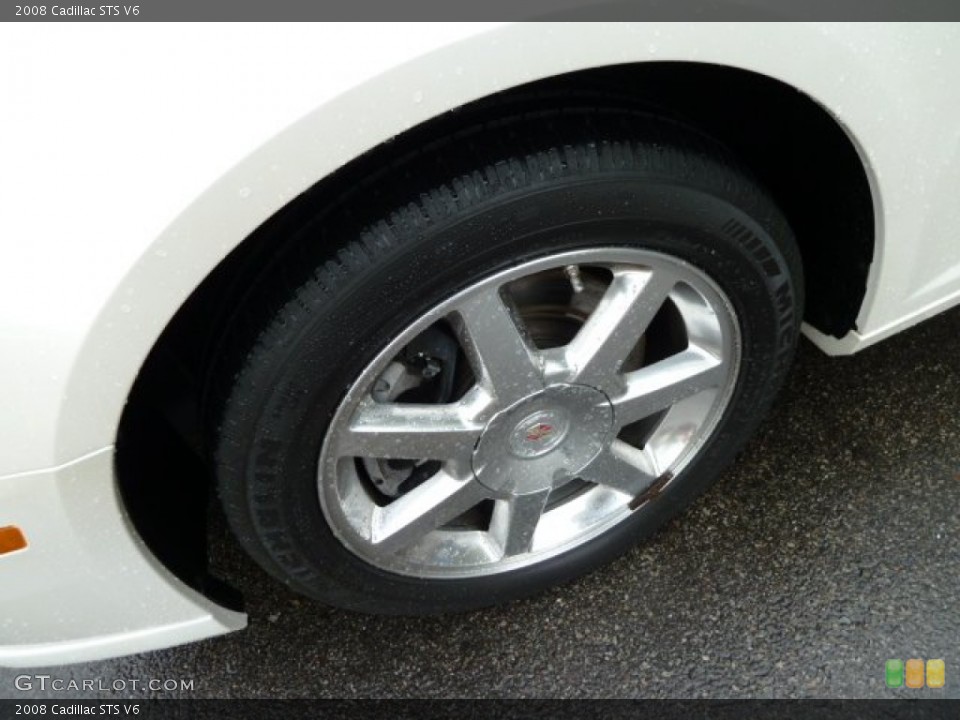 2008 Cadillac STS V6 Wheel and Tire Photo #54712972