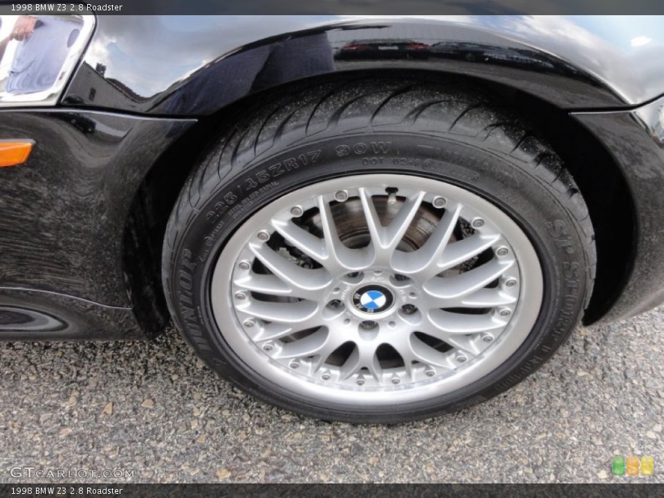1998 BMW Z3 2.8 Roadster Wheel and Tire Photo #54715801
