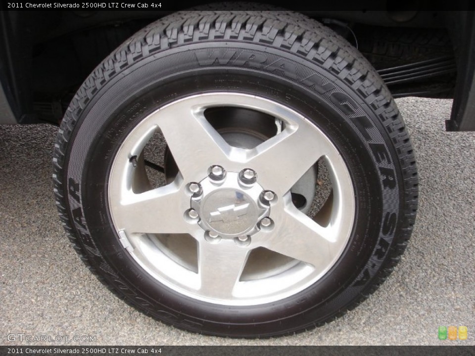 2011 Chevrolet Silverado 2500HD LTZ Crew Cab 4x4 Wheel and Tire Photo #54716062