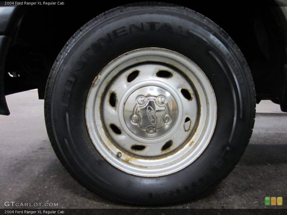 2004 Ford Ranger XL Regular Cab Wheel and Tire Photo #54719977