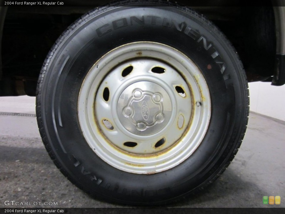 2004 Ford Ranger XL Regular Cab Wheel and Tire Photo #54719985