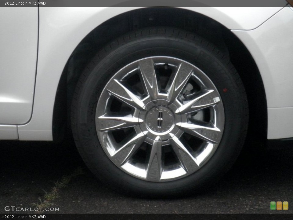 2012 Lincoln MKZ AWD Wheel and Tire Photo #54723228