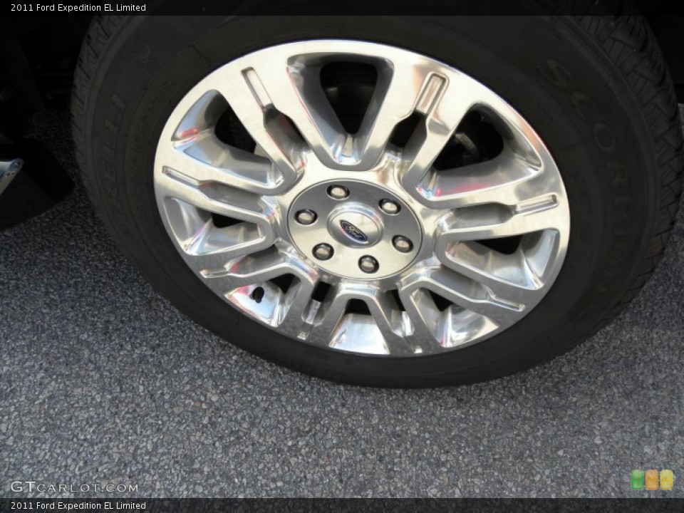 2011 Ford Expedition EL Limited Wheel and Tire Photo #54725308