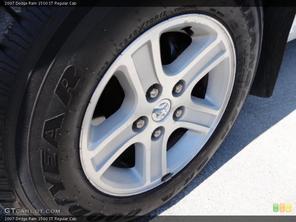 2007 Dodge Ram 1500 ST Regular Cab Wheel and Tire Photo #54726487