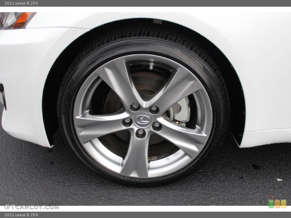 2011 Lexus IS 250 Wheel and Tire Photo #54727177