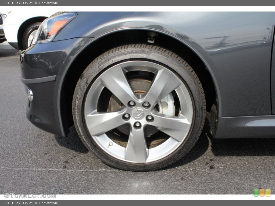 2011 Lexus IS 250C Convertible Wheel and Tire Photo #54727402