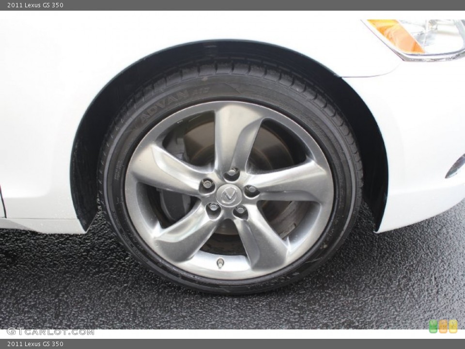 2011 Lexus GS 350 Wheel and Tire Photo #54727765