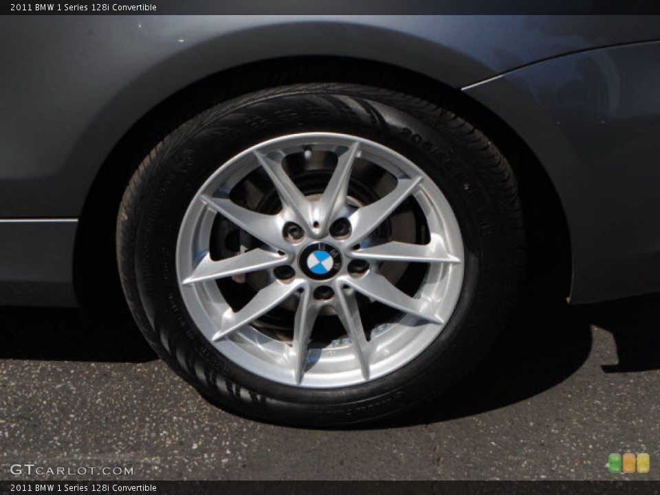 2011 BMW 1 Series 128i Convertible Wheel and Tire Photo #54728041