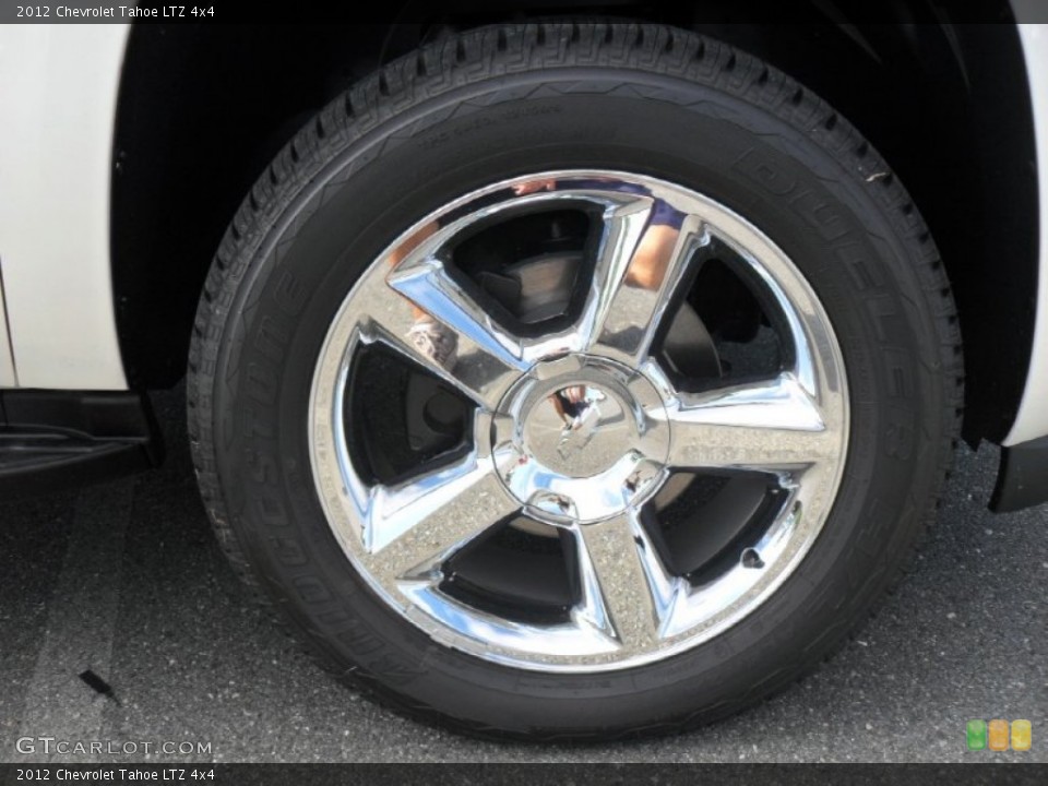 2012 Chevrolet Tahoe LTZ 4x4 Wheel and Tire Photo #54732200