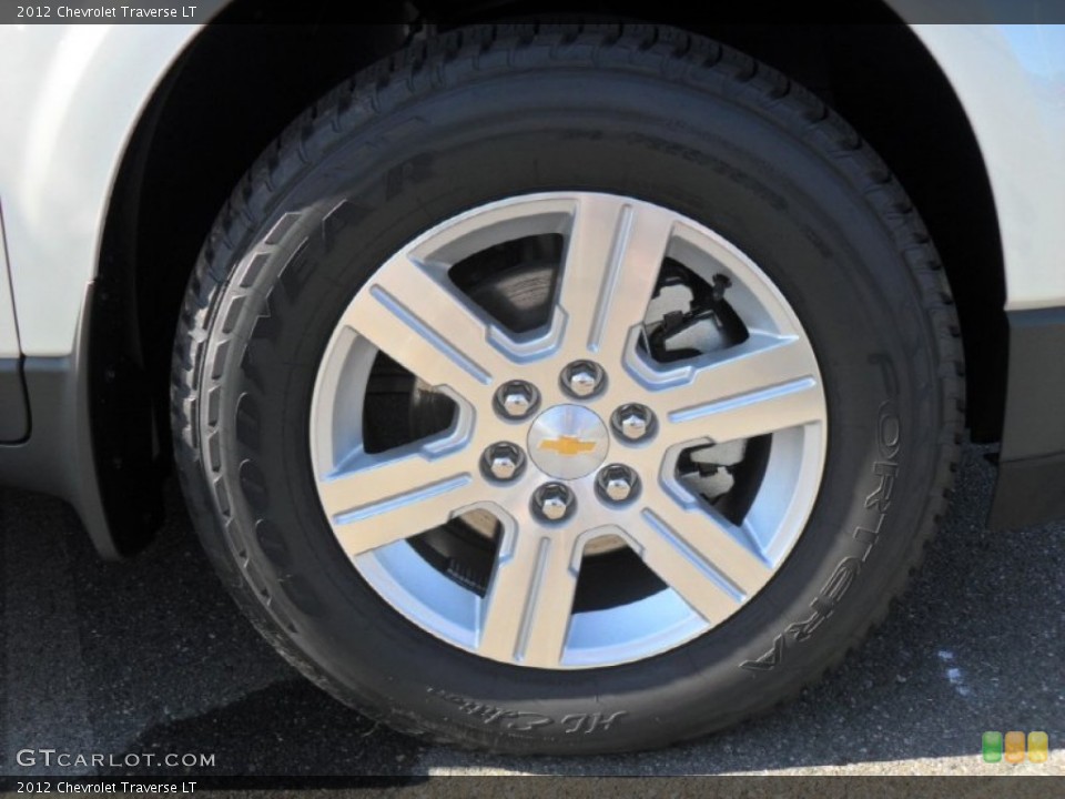 2012 Chevrolet Traverse LT Wheel and Tire Photo #54732359